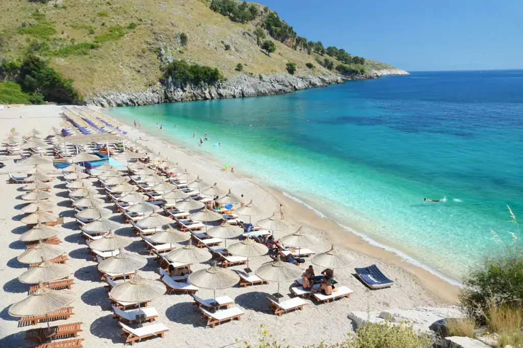 Llamani Beach secluded turquoise bay