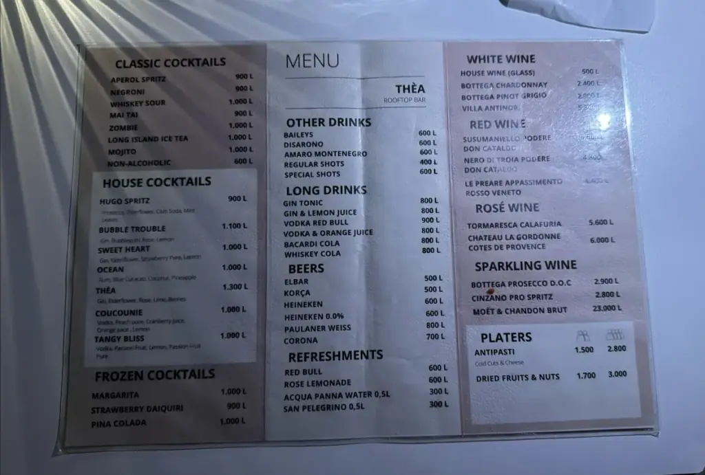 Thèa Rooftop Bar, photo 2