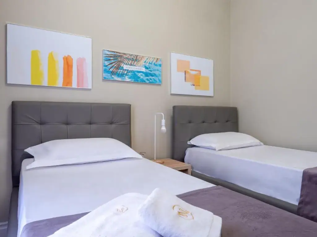 Twin Room at Nia Boutique Hotel