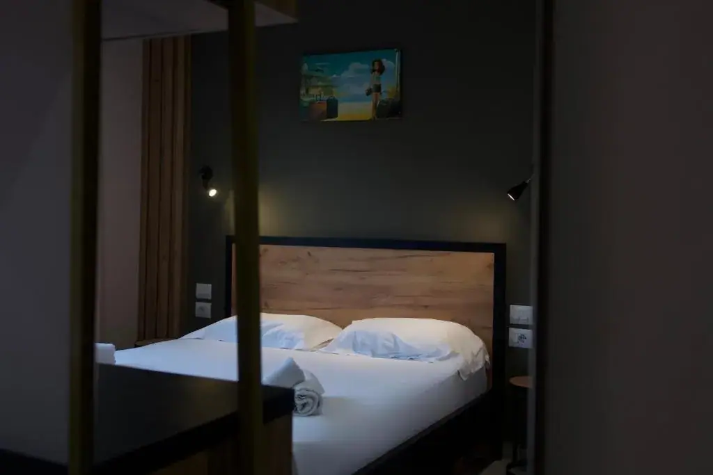 Classic Double Room with Garden or City View at The Blue Wave Hotel