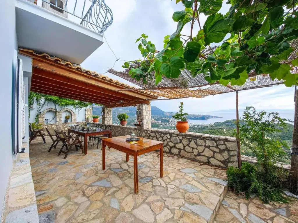 Castle of Himara in Himara, Albania