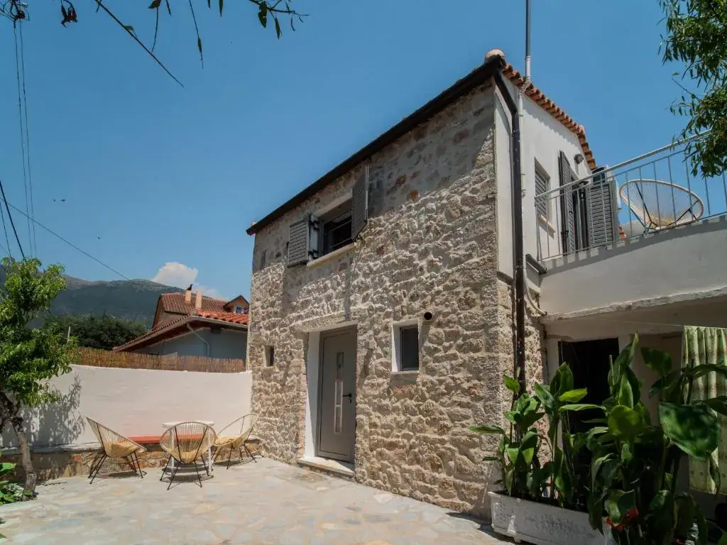 Dea's home in Himara, Albania