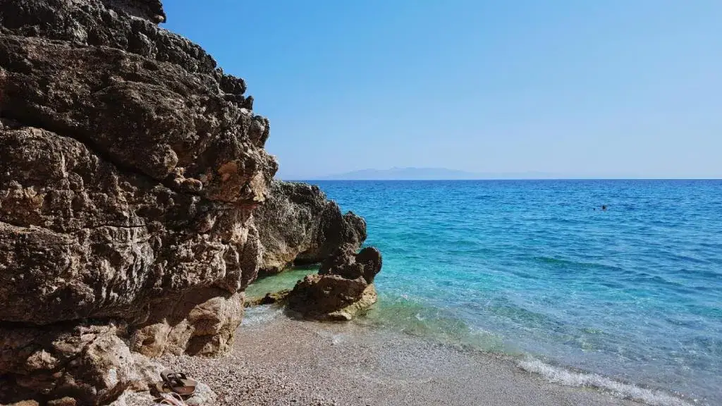 Ria mare in Himara, Albania
