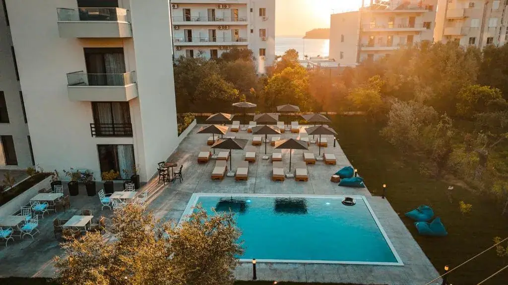 The Blue Wave Hotel in Himara, Albania
