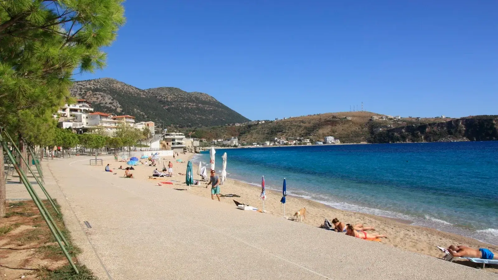 Ferry carrying vehicles from Corfu to Saranda