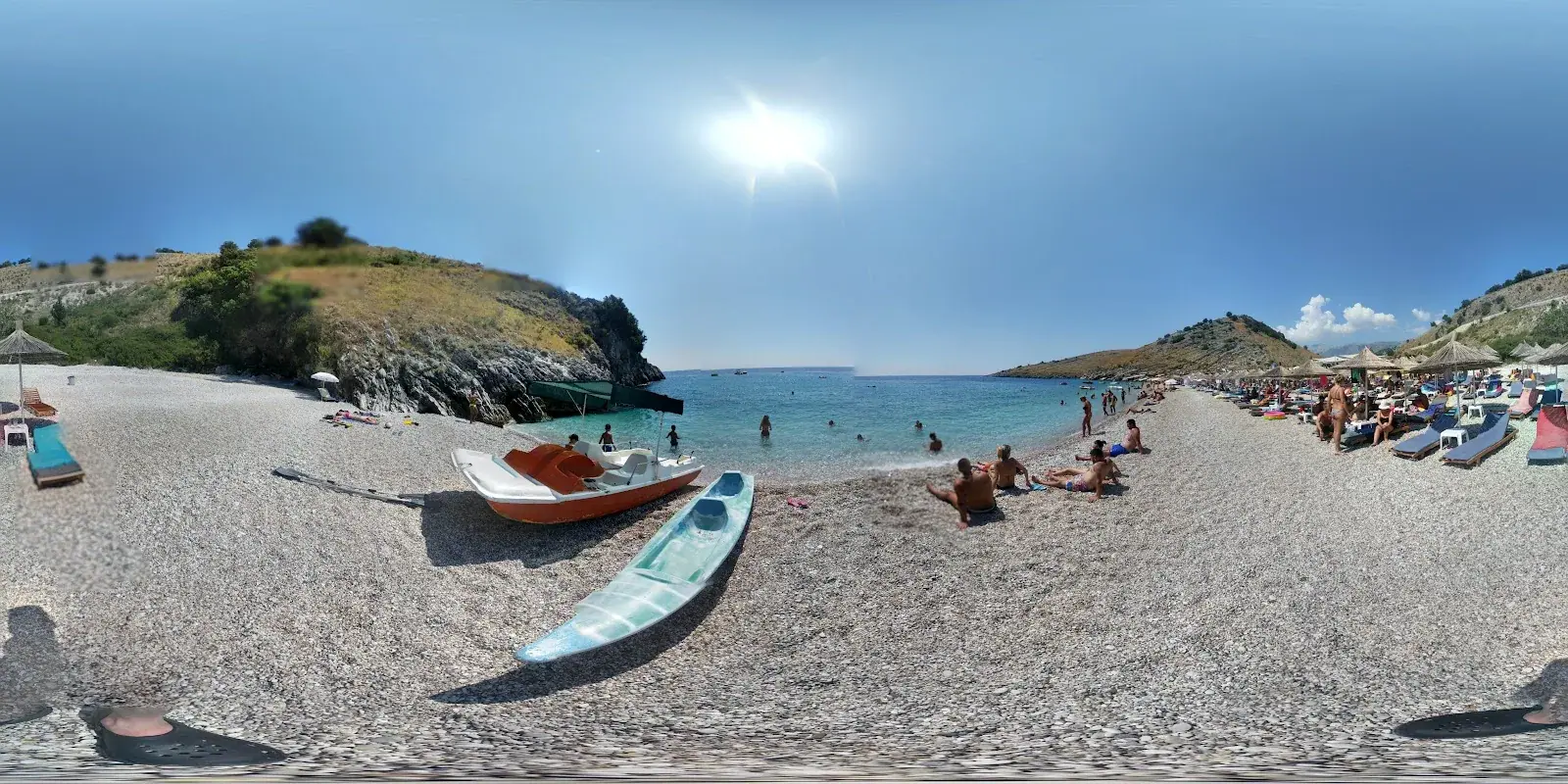 Llamani Beach summer afternoon