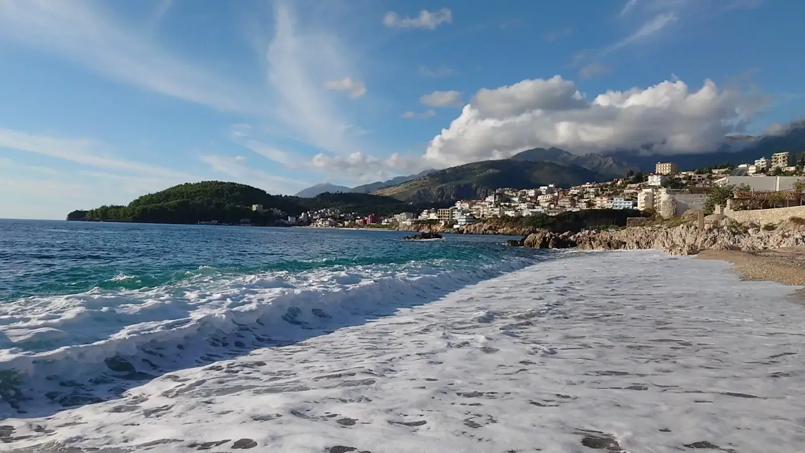 Potami Beach club and sunbeds