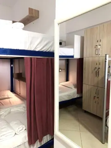 Bed in 6-Bed Female Dormitory Room at Mateo Hostel