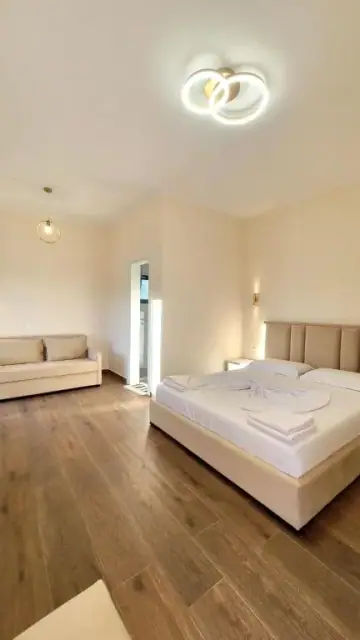 Deluxe Double Room (2 Adults + 1 Child) at Sweet Home Himara