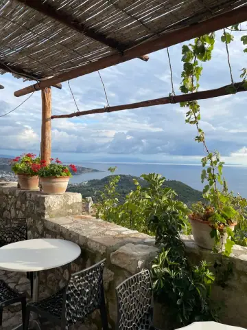Cafe Butterfly in Himara, Albania