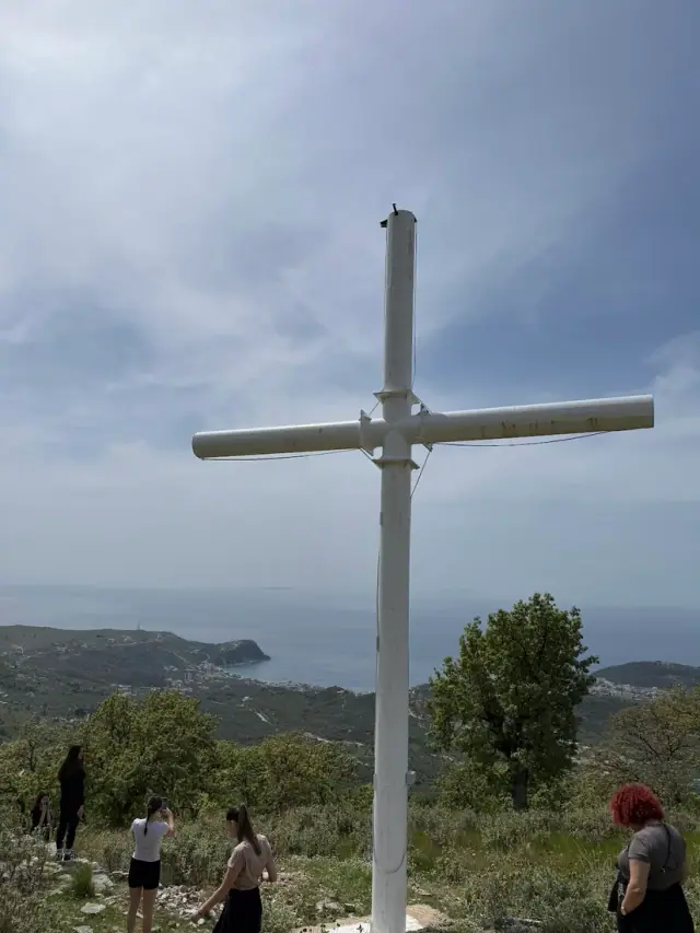 Byzantinisch geprägte Steinbauweise des Klosters Athali