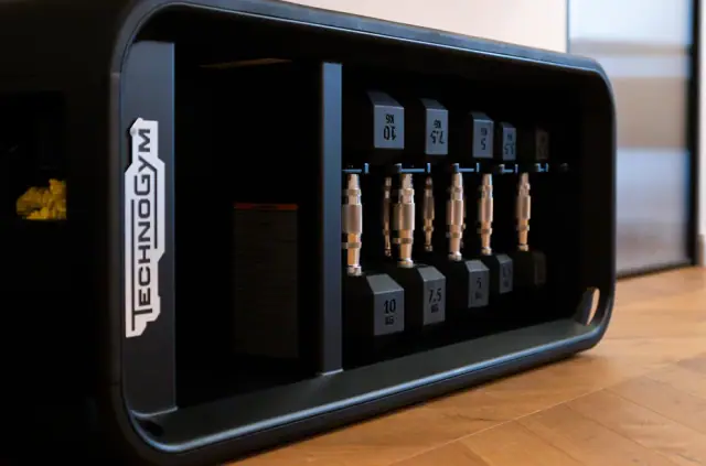The Technogym unit in the Presidential Suite